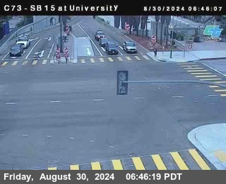 SB 15 at University Ave