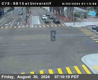 SB 15 at University Ave