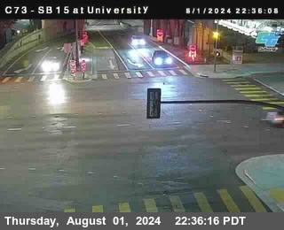 SB 15 at University Ave