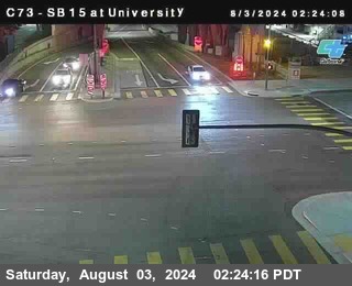 SB 15 at University Ave