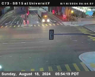 SB 15 at University Ave