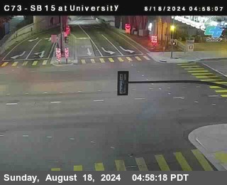 SB 15 at University Ave