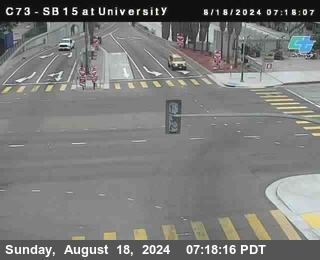 SB 15 at University Ave