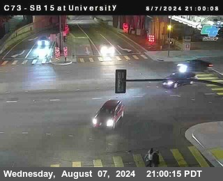 SB 15 at University Ave