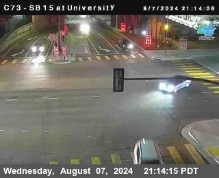 SB 15 at University Ave