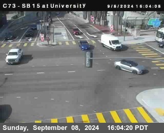 SB 15 at University Ave