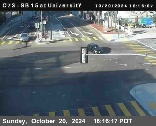 SB 15 at University Ave