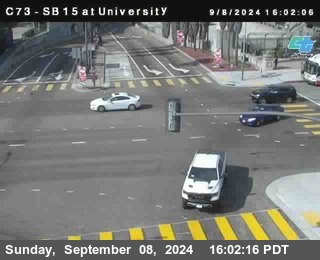 SB 15 at University Ave