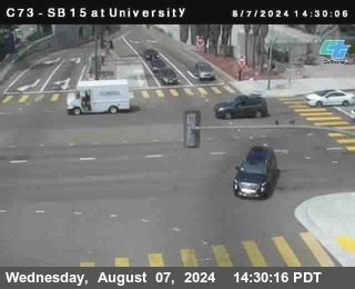 SB 15 at University Ave