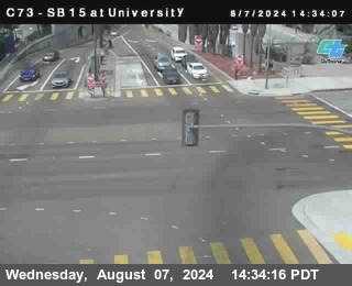 SB 15 at University Ave