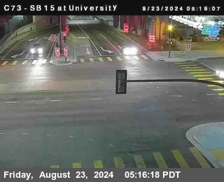 SB 15 at University Ave