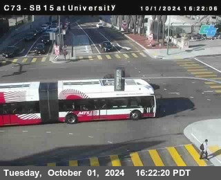 SB 15 at University Ave