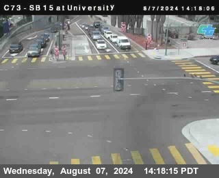 SB 15 at University Ave