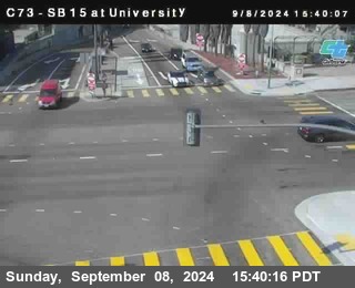 SB 15 at University Ave