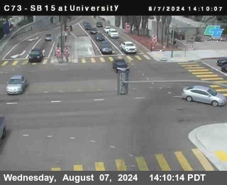 SB 15 at University Ave