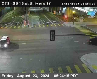 SB 15 at University Ave