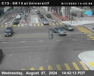 SB 15 at University Ave