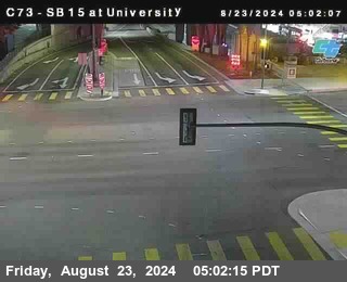 SB 15 at University Ave