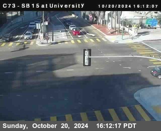 SB 15 at University Ave