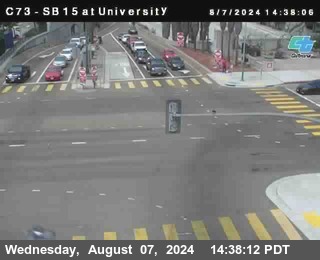 SB 15 at University Ave