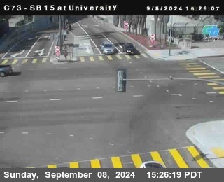 SB 15 at University Ave