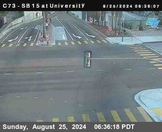 SB 15 at University Ave