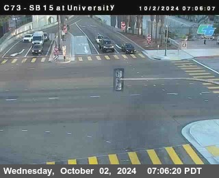 SB 15 at University Ave