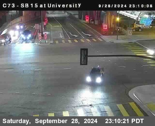 SB 15 at University Ave