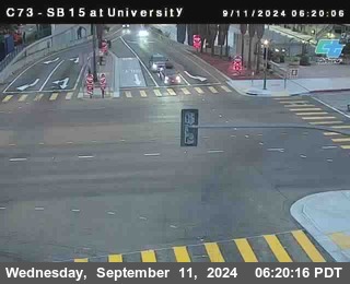 SB 15 at University Ave