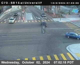 SB 15 at University Ave