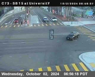 SB 15 at University Ave