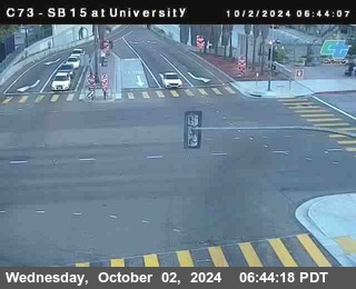 SB 15 at University Ave