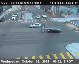 SB 15 at University Ave