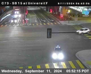 SB 15 at University Ave