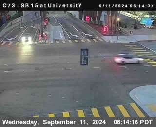 SB 15 at University Ave