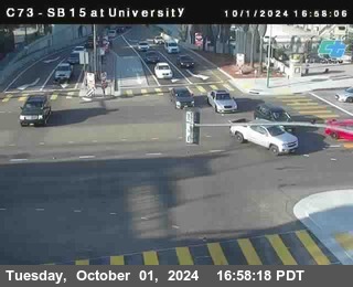 SB 15 at University Ave