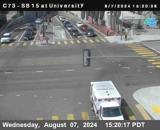 SB 15 at University Ave