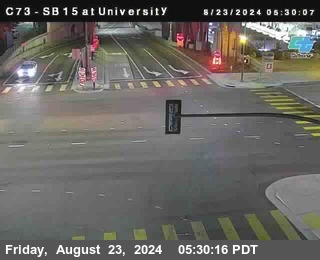 SB 15 at University Ave