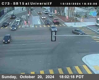 SB 15 at University Ave