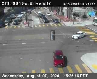 SB 15 at University Ave