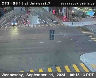 SB 15 at University Ave