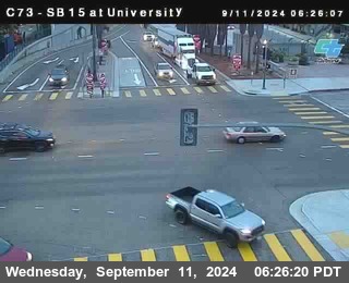 SB 15 at University Ave