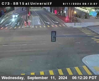 SB 15 at University Ave