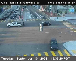 SB 15 at University Ave