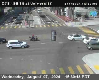 SB 15 at University Ave