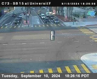 SB 15 at University Ave