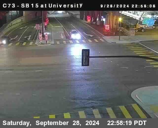 SB 15 at University Ave