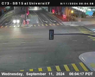 SB 15 at University Ave