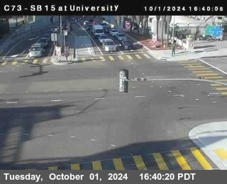 SB 15 at University Ave