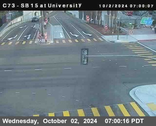 SB 15 at University Ave